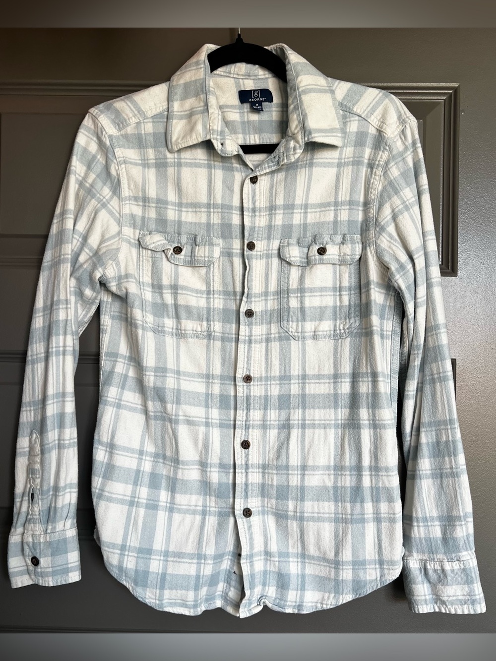 George Cotton Blend Flannel Shirt